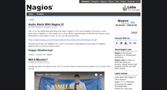 Desktop Screenshot of labs.nagios.com